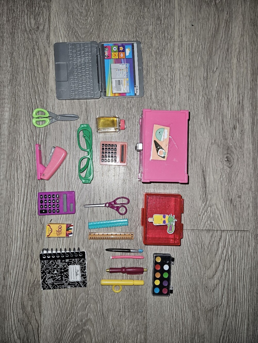 My Life As "Student" Lot 18" Doll Accessories